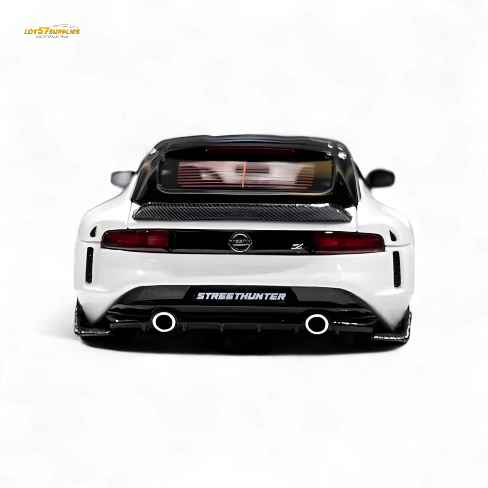 Error404 Nissan 400Z White Limited to 499 Units 1:64 Resin Model - ToylandEU