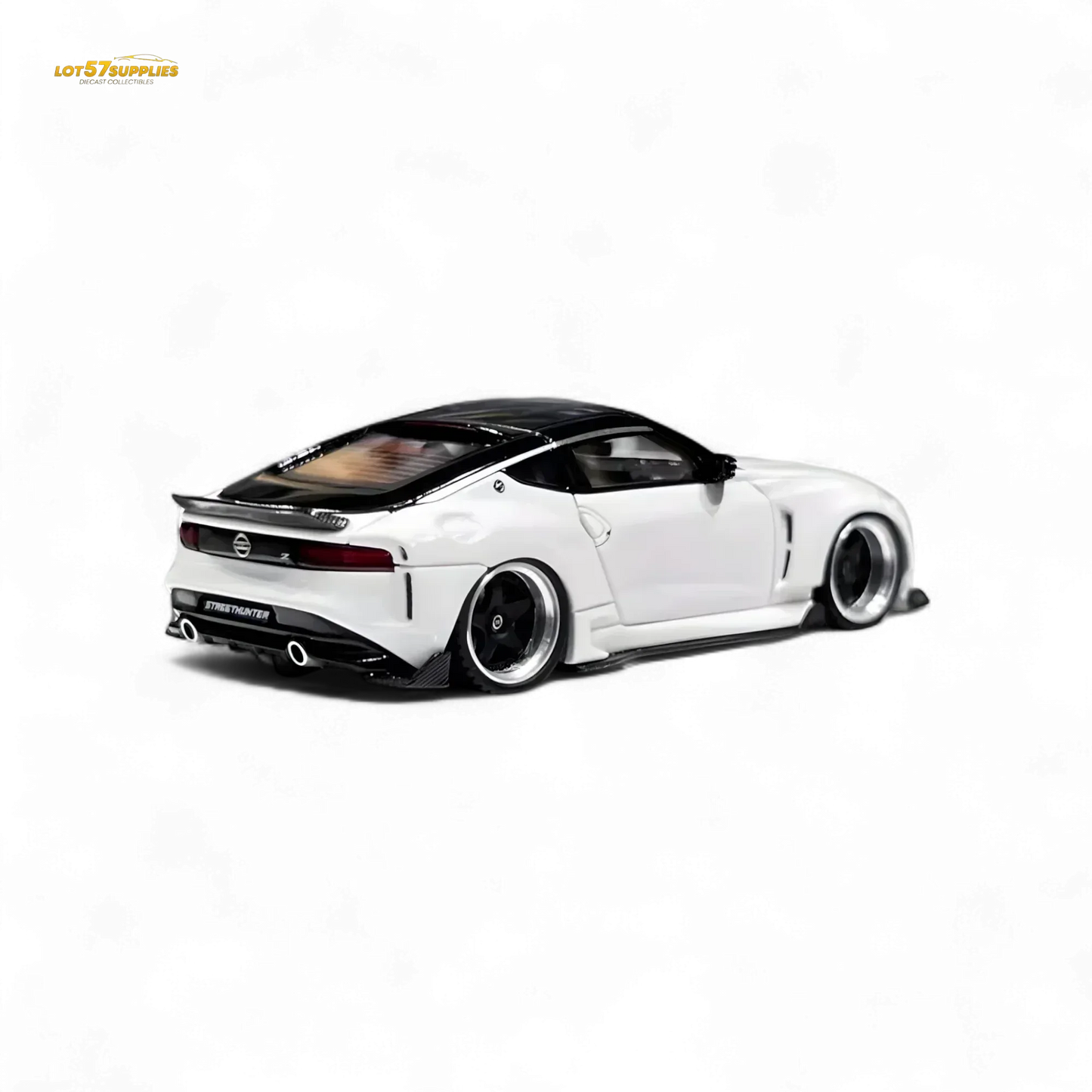 Error404 Nissan 400Z White Limited to 499 Units 1:64 Resin Model - ToylandEU