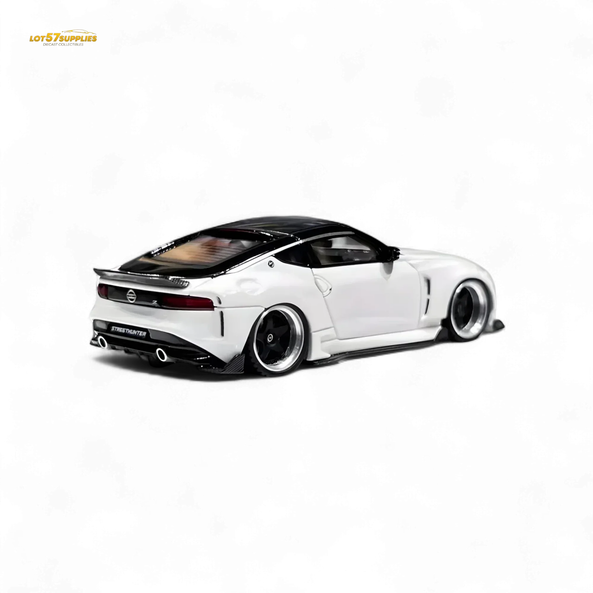 Error404 Nissan 400Z White Limited to 499 Units 1:64 Resin Model - ToylandEU