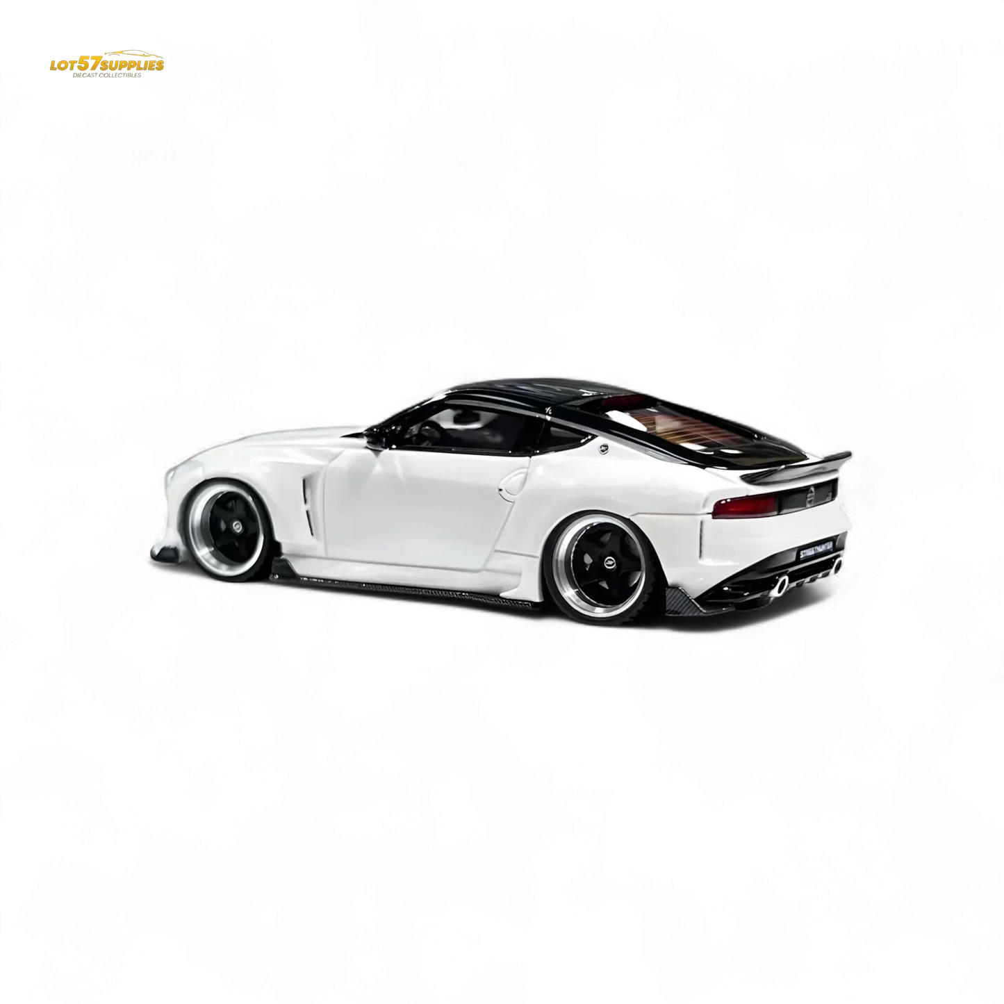 Error404 Nissan 400Z White Limited to 499 Units 1:64 Resin Model - ToylandEU