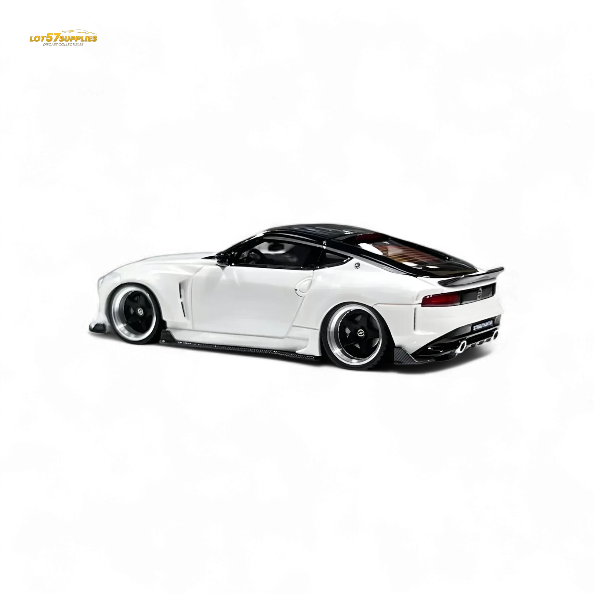 Error404 Nissan 400Z White Limited to 499 Units 1:64 Resin Model - ToylandEU