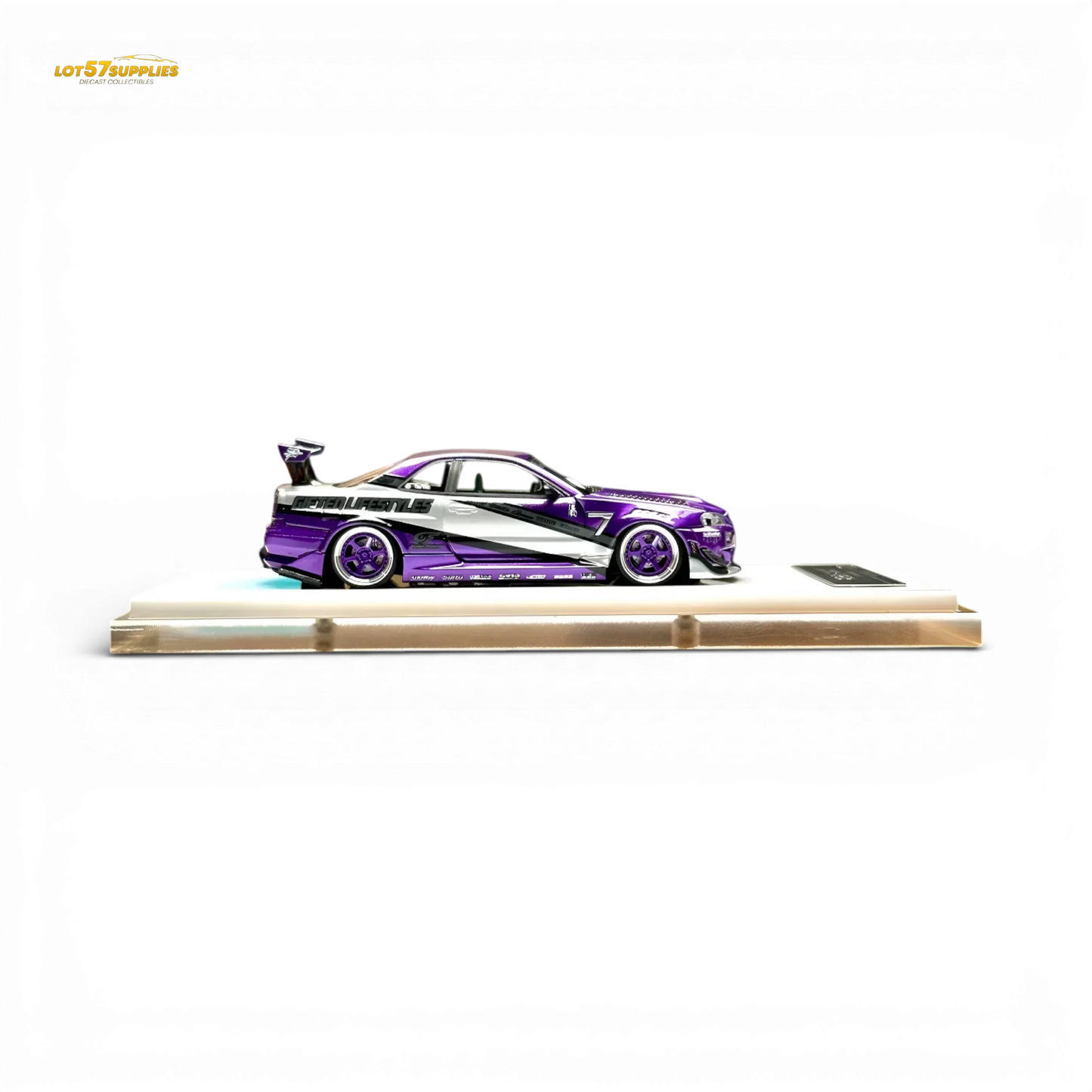 404ERROR x LOT 57 RYOHE's Skyline R34 "GIFTED" Resin 1:64 - ToylandEU