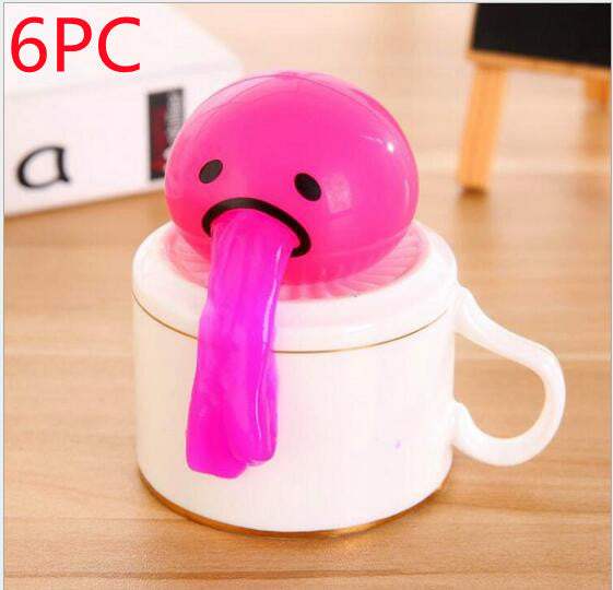 Puking Egg Yolk Pinch Toy | Spoof Prank