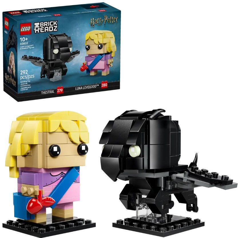 LEGO® Harry Potter BrickHeadz Figures | Luna Lovegood And Thestral | 292 Pieces