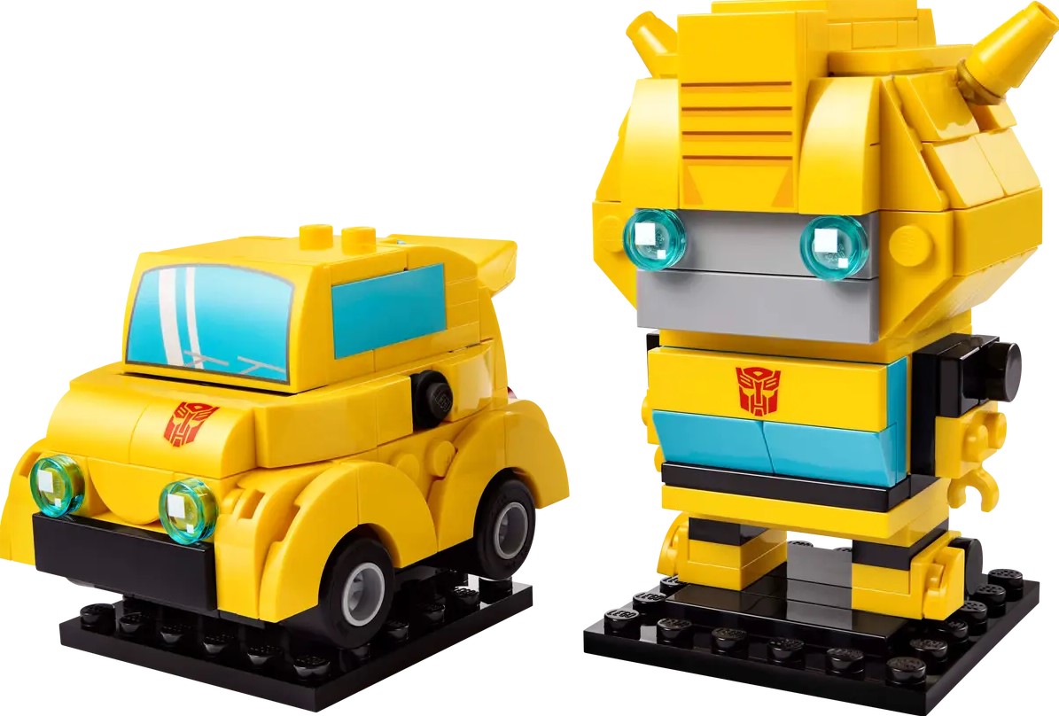 LEGO® BrickHeadz Bumblebee Robot and Vehicle | 253 Pieces | Ages 10+