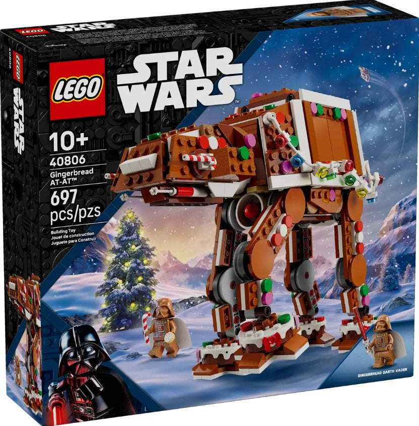 LEGO® Star Wars Gingerbread AT-AT Walker | 697 Pieces | Ages 10+