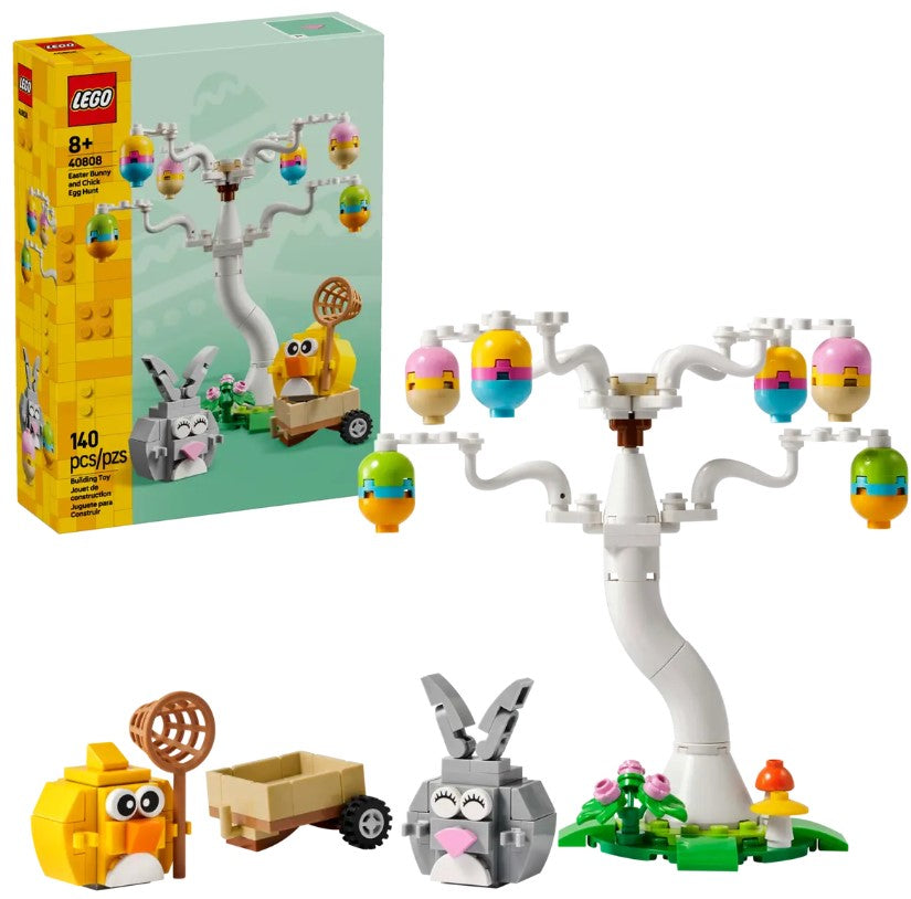 LEGO® Easter Bunny Building Set | 140 Pieces | Ages 8+ | Egg Hunt