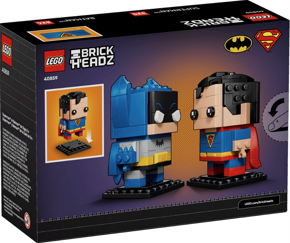 LEGO® BrickHeadz Golden Age Superman Figures | 218 Pieces | Ages 10+