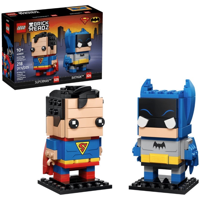 LEGO® BrickHeadz Golden Age Superman Figures | 218 Pieces | Ages 10+