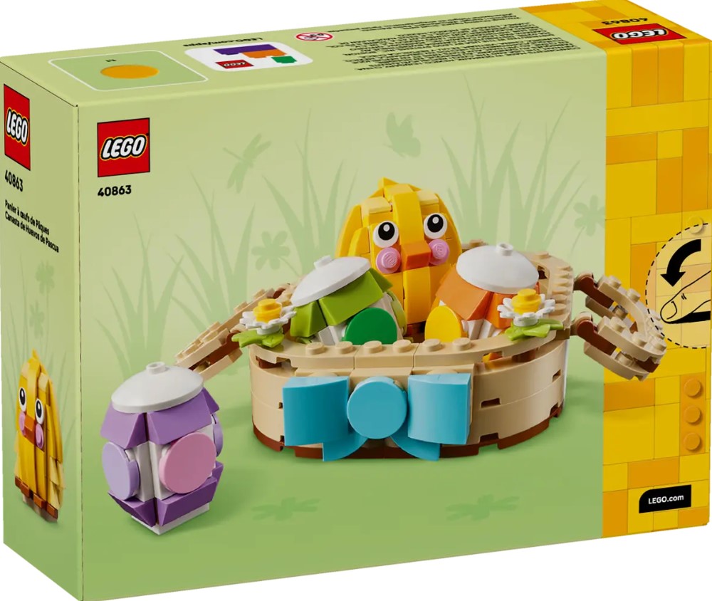 LEGO® Easter Egg Basket | 216 Pieces | Ages 7+ Spring Building Set