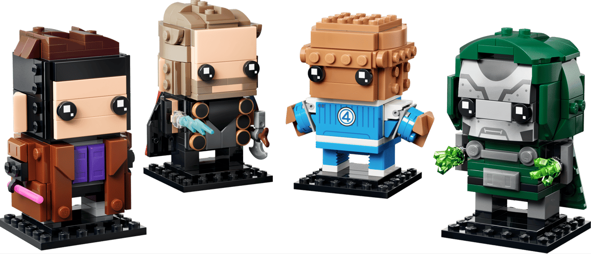 LEGO® BrickHeadz Avengers Doomsday Set | 467 Pieces | 4 Figures Ages 10+