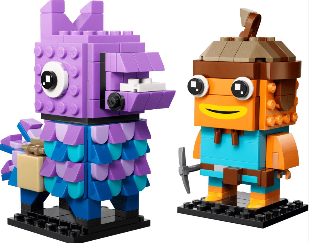 LEGO® BrickHeadz Fortnite Figures | Supply Llama And Fishstick | 300 Pieces