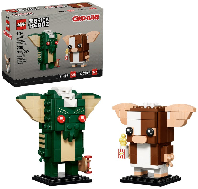 LEGO® BrickHeadz Gremlins Figures | Gizmo And Stripe | 230 Pieces
