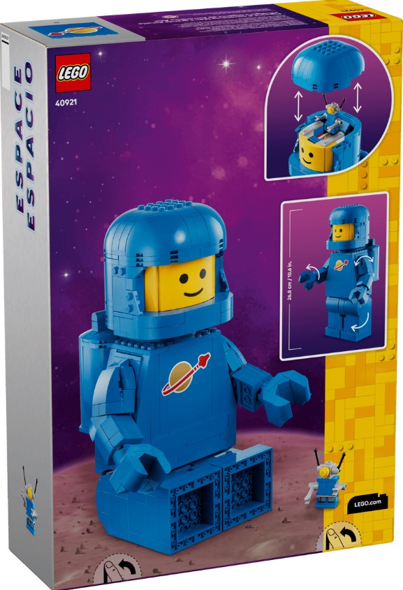LEGO® Up Scaled Blue Astronaut Minifigure Set | 793 Pieces | Ages 10 And Up