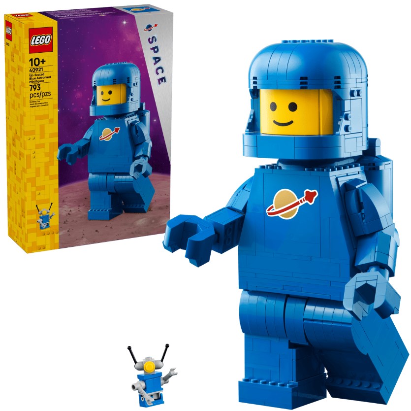 LEGO® Up Scaled Blue Astronaut Minifigure Set | 793 Pieces | Ages 10 And Up