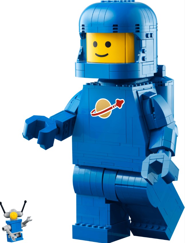 LEGO® Up Scaled Blue Astronaut Minifigure Set | 793 Pieces | Ages 10 And Up