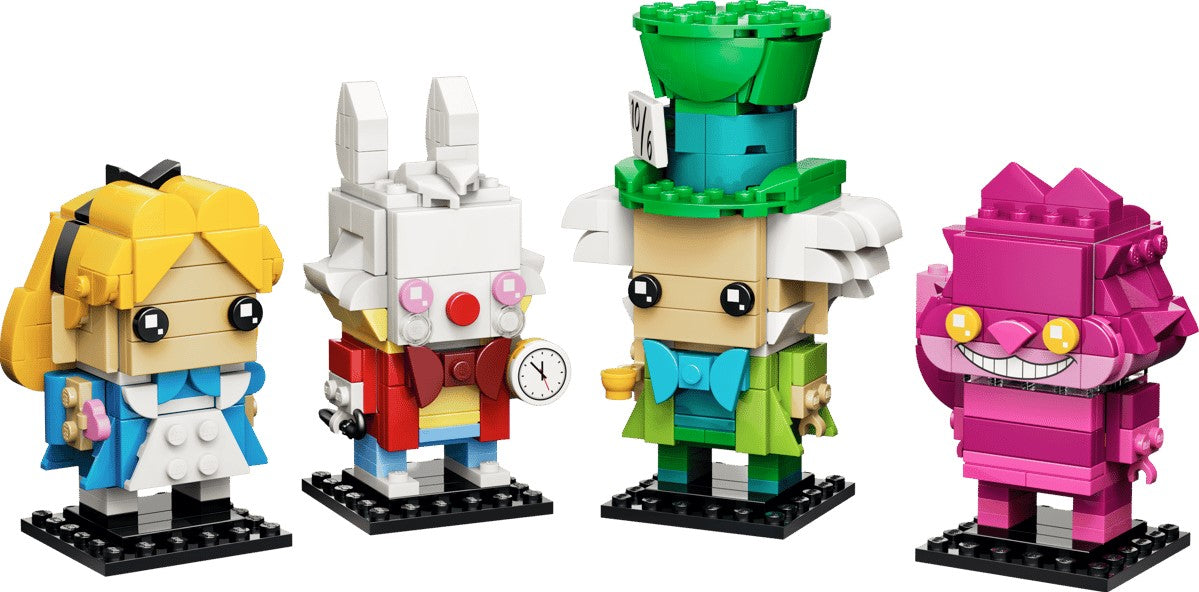 LEGO® BrickHeadz Alice In Wonderland Set | 601 Pieces | Ages 10+