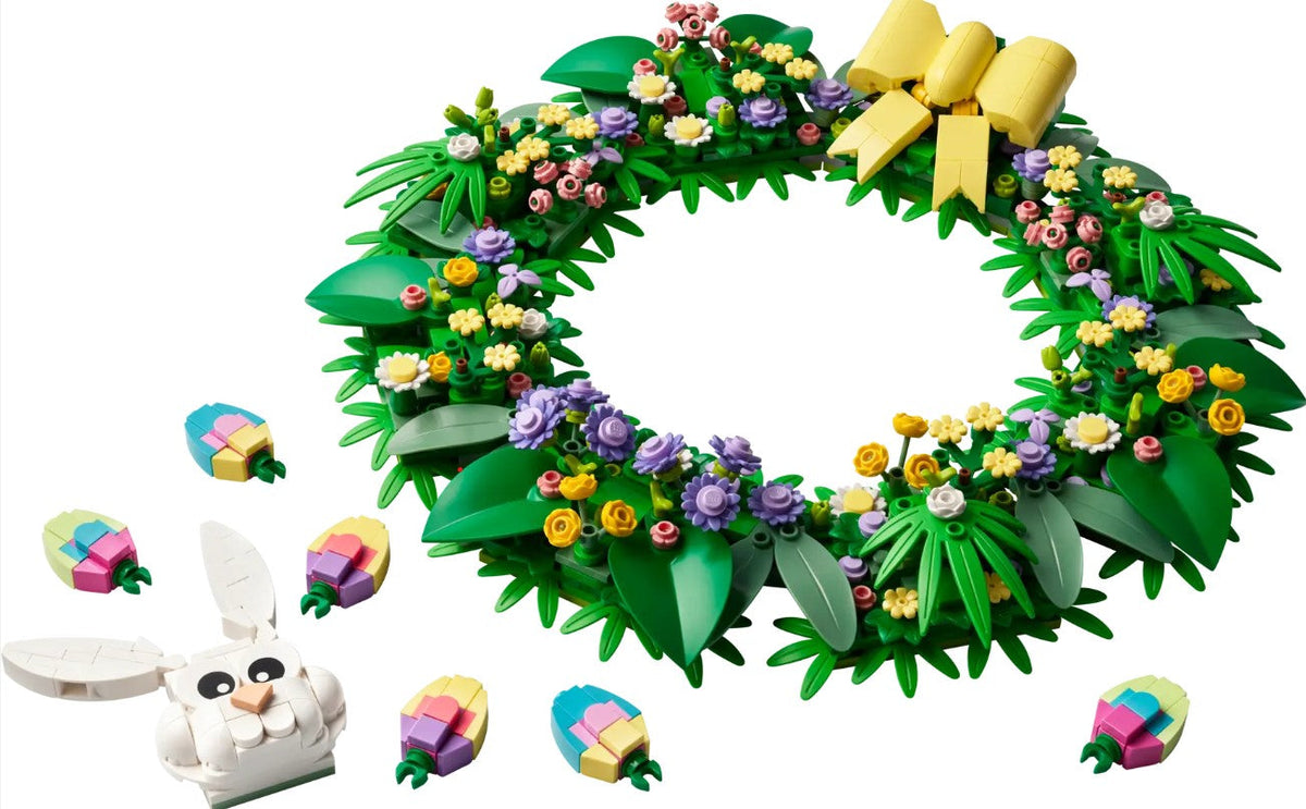 LEGO® Spring Wreath Building Set | 747 Pieces | Ages 12 and Up