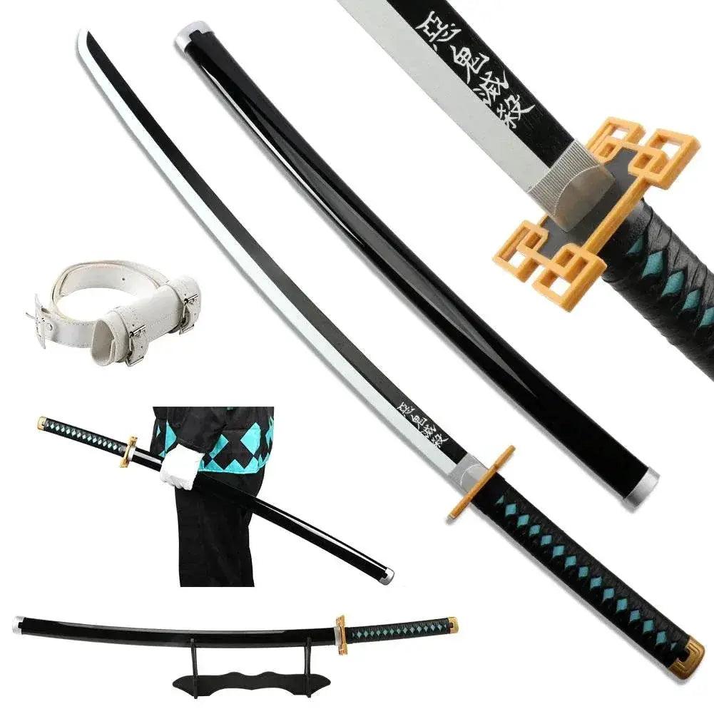 41 Inch Demon Slayer Samurai Katana Sword With Belt And Holder -  ToylandEU™