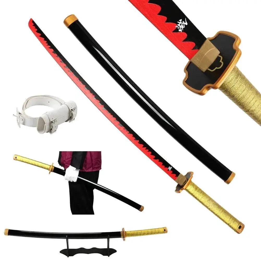  41 Inch Demon Slayer Samurai Katana Sword With Belt And Holder -  ToylandEU™