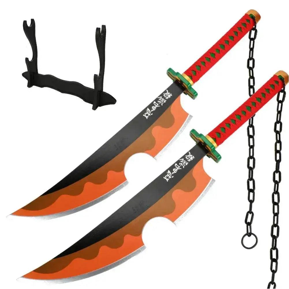  41 Inch Demon Slayer Samurai Katana Sword With Belt And Holder -  ToylandEU™