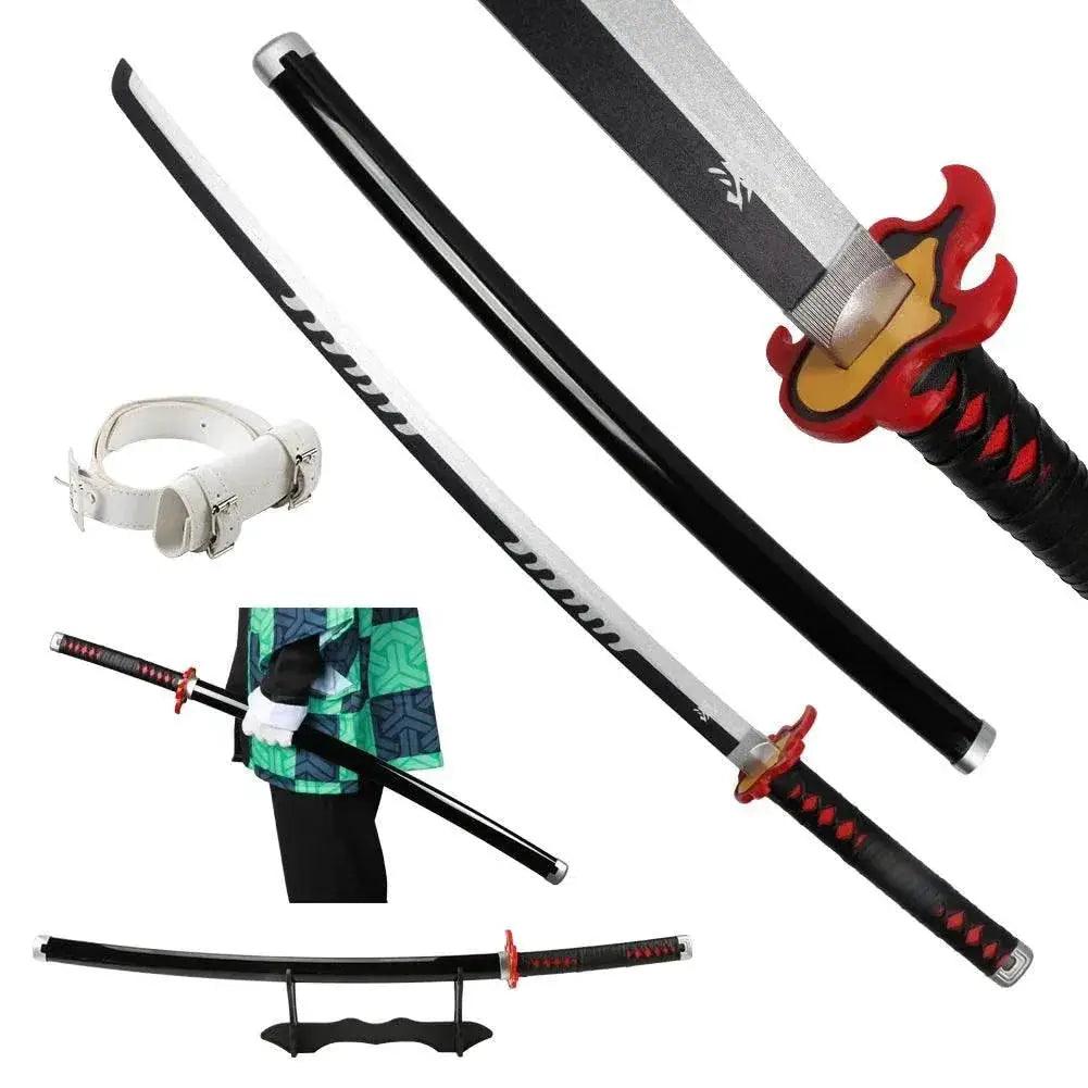  41 Inch Demon Slayer Samurai Katana Sword With Belt And Holder -  ToylandEU™