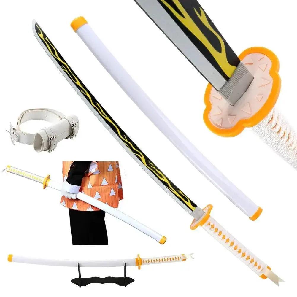  41 Inch Demon Slayer Samurai Katana Sword With Belt And Holder -  ToylandEU™