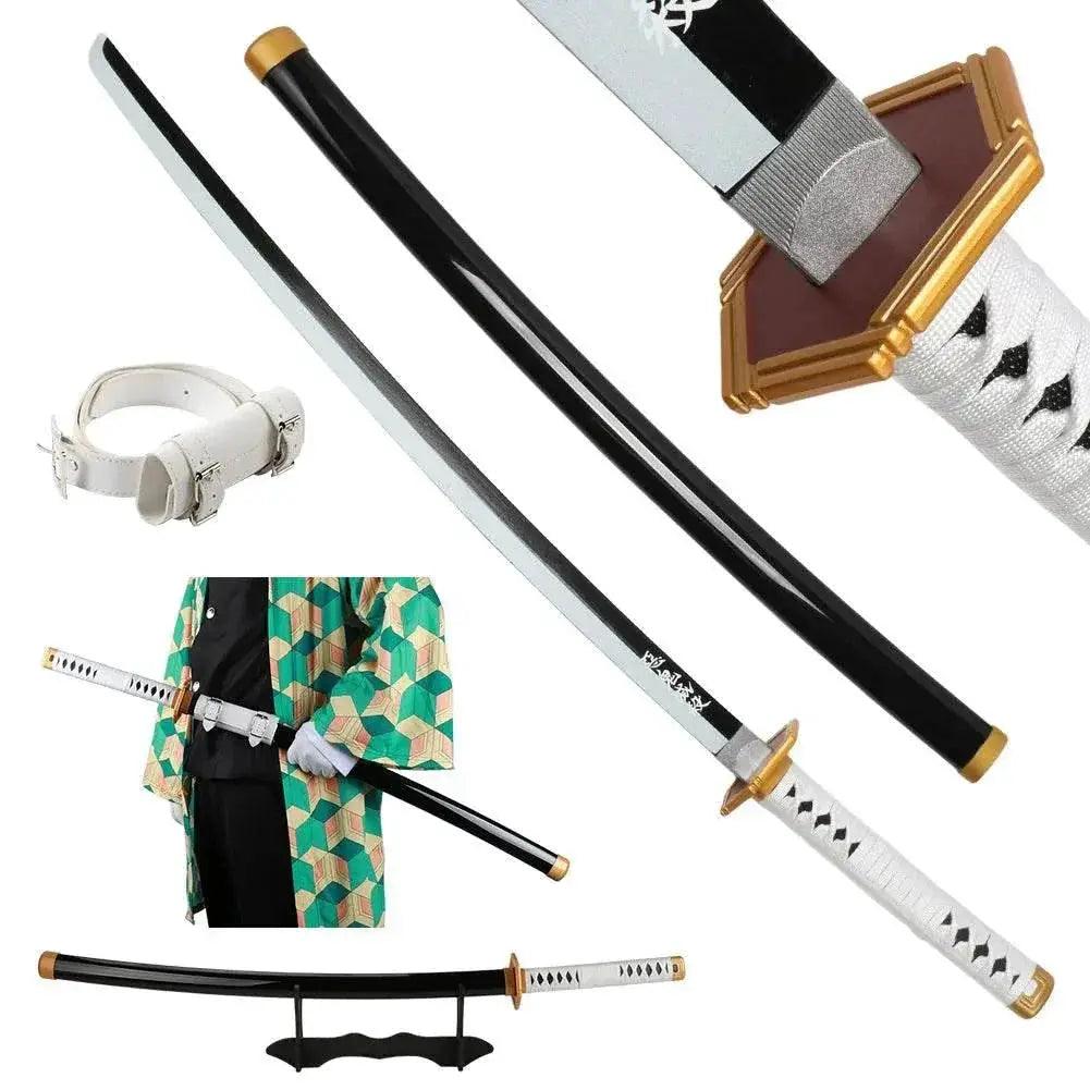  41 Inch Demon Slayer Samurai Katana Sword With Belt And Holder -  ToylandEU™