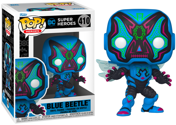 Blue Beetle Dia De Los DC Funko Pop 410 MintCondition