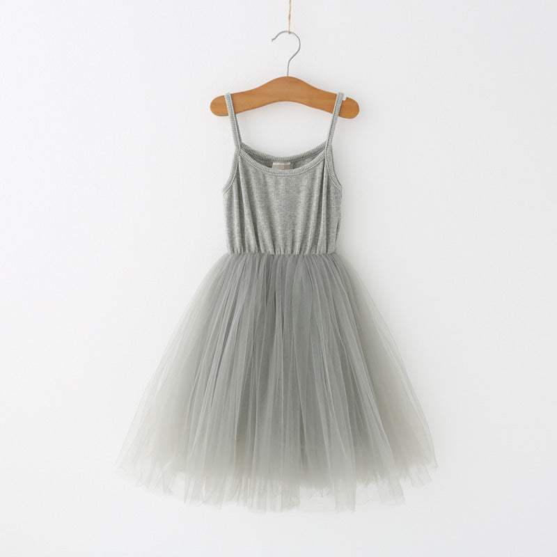 Girls Suspender Dress | 100% Cotton | Pleated Skirt | 80-120cm