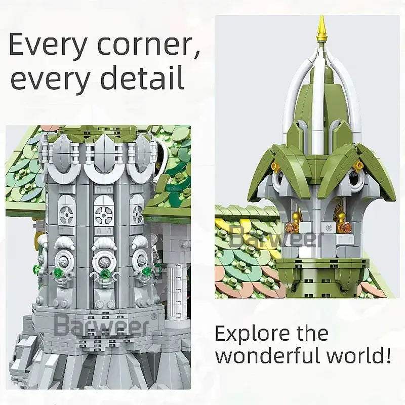4155 Piece Modular Building Blocks Set For Desktop Display - ToylandEU