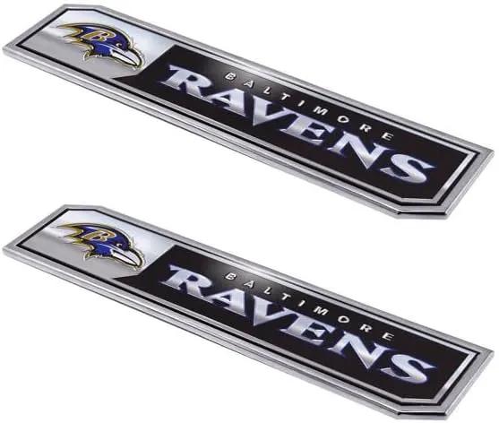 Baltimore Ravens Auto Emblem Truck Edition 2 Pack