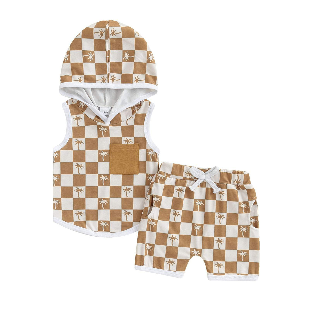 Boys' Printed Top And Shorts Set | 70-110 cm