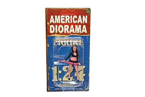 Umbrella Girl I Figure For 1:24 Scale Models | Scale Figure | American Diorama | Collector Quality