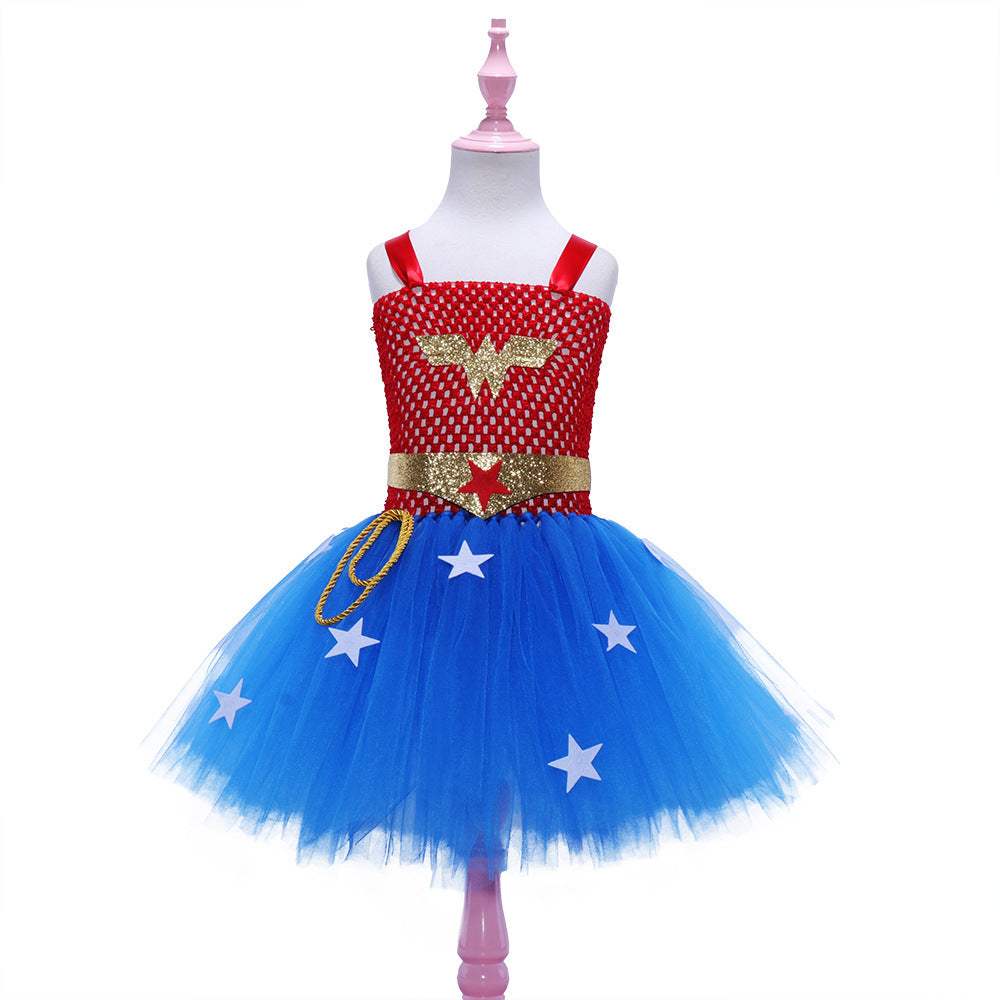 Mesh Tutu Skirt | Stretchy Polyester Design | Youth Sizing | Child Costumes