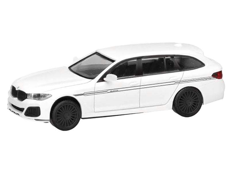 BMW Alpina B5 Touring White | 1/87 Diecast Model Car | Herpa | Collector Quality