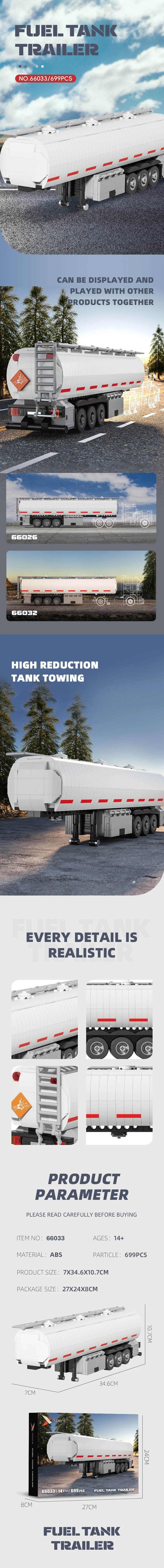 421PCS European Truck Head Building Blocks Creative Connectable Container Trailer Model Bricks Diy Toys - ToylandEU