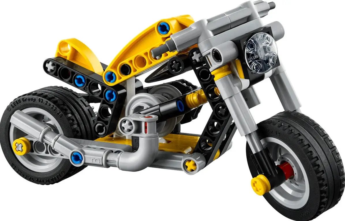 LEGO® Technic™ Yellow Motorcycle - 42225 - LEGOLAND® New York Resort Online Shop