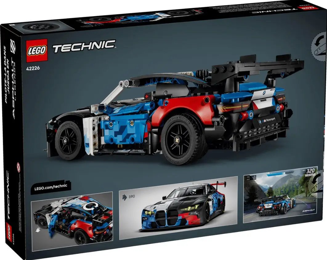 LEGO® Technic™ MMW M4 GT3 EVO Race Car - 42226 - LEGOLAND® New York Resort Online Shop