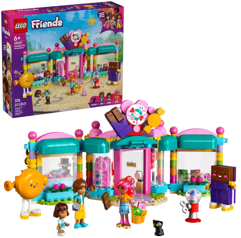 LEGO® Friends Candy Store | 376 Pieces | Ages 6 And Up | Heartlake City