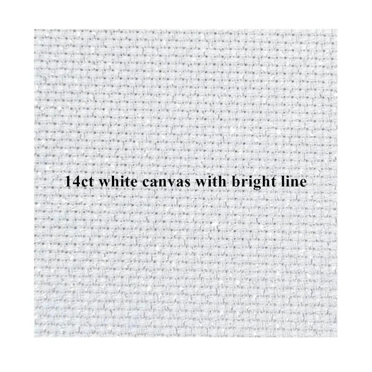  42x50cm Aida Cloth for Cross Stitch - 28ct, 18ct, 16ct, 11ct, 9ct DIY Embroidery Fabric Canvas -  ToylandEU™