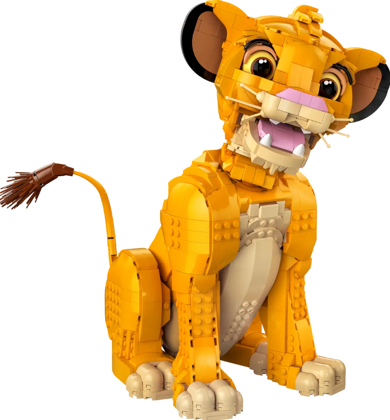 LEGO® Disney Young Simba The Lion King Building Set | 1445 Pieces | Ages 18 Plus