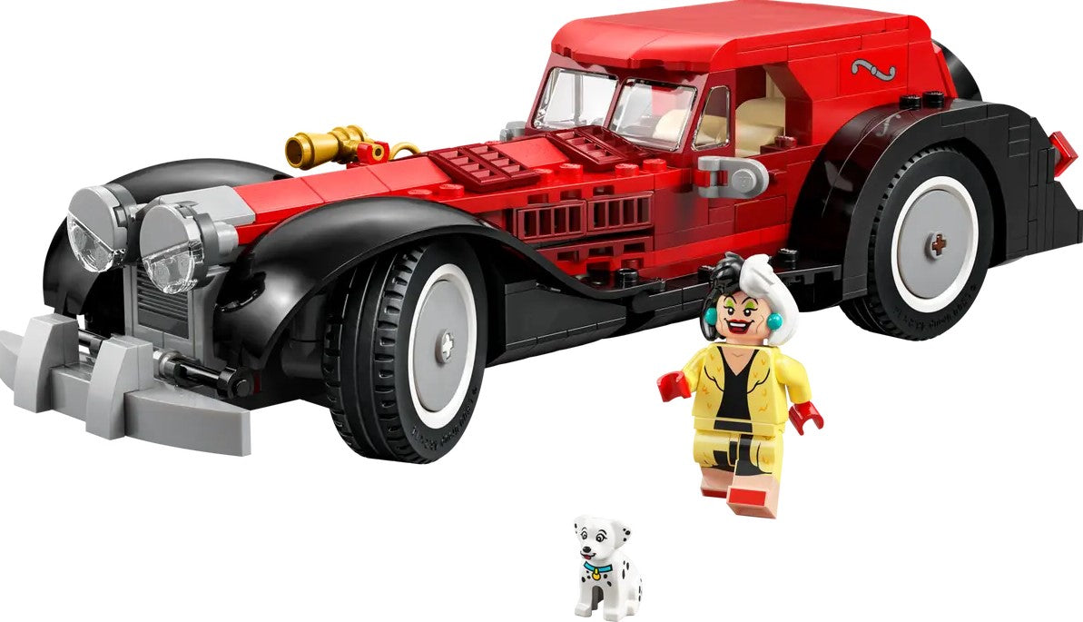 LEGO® Disney Cruella De Vil Car | 378 Pieces | Ages 9+