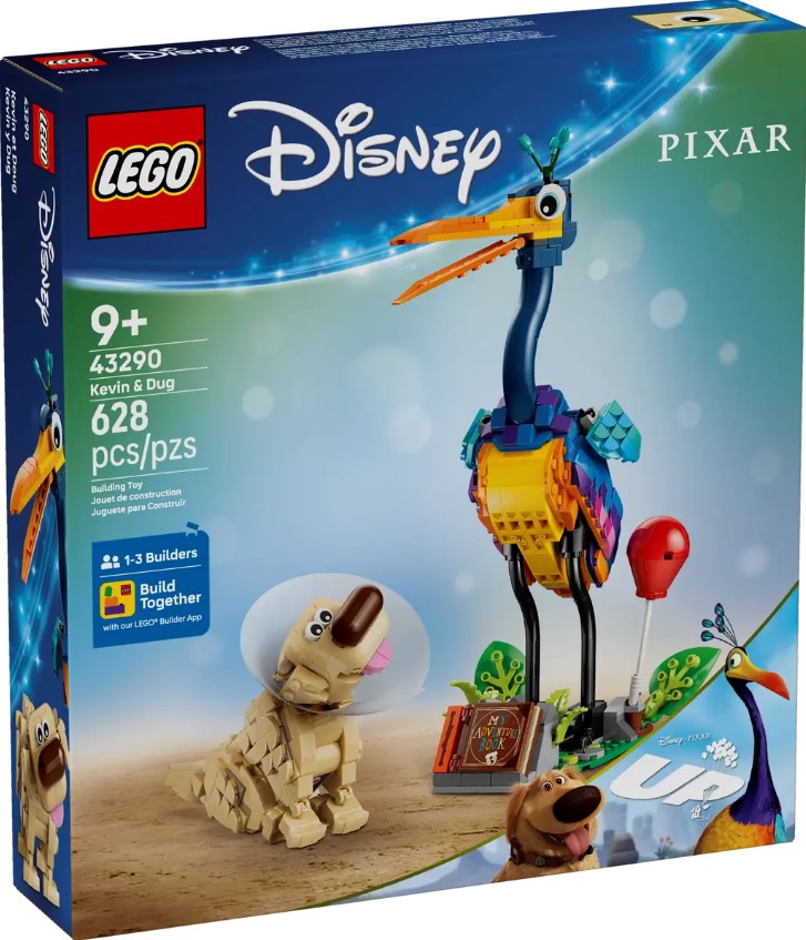 LEGO® Disney Pixar Kevin And Dug Building Set | 628 Pieces | Ages 9+