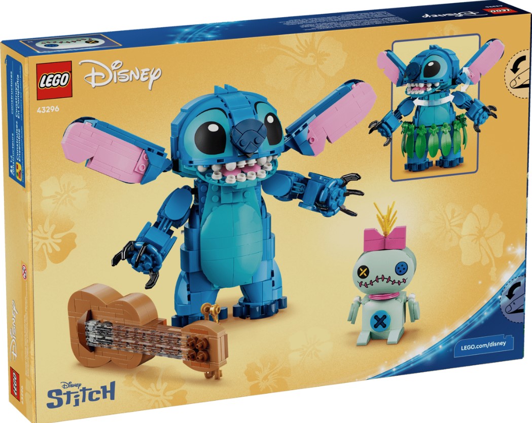LEGO® Disney Stitch And Scrump Building Set | 713 Pieces | Ages 9+