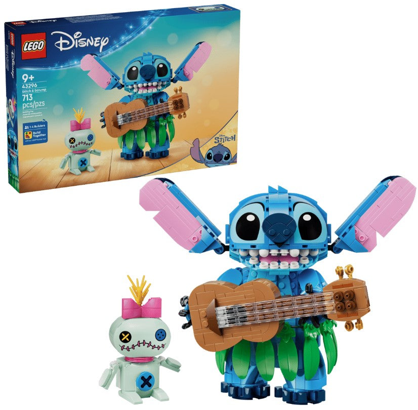 LEGO® Disney Stitch And Scrump Building Set | 713 Pieces | Ages 9+