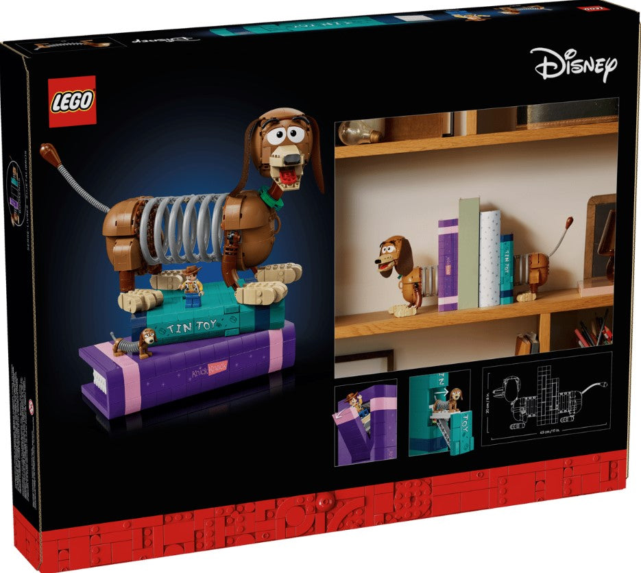 LEGO® Disney Toy Story Slinky Dog Bookends | 1311 Pieces | Ages 18+