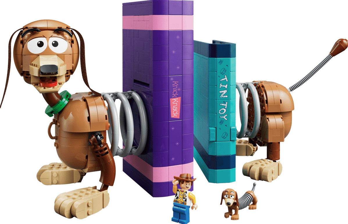 LEGO® Disney Toy Story Slinky Dog Bookends | 1311 Pieces | Ages 18+