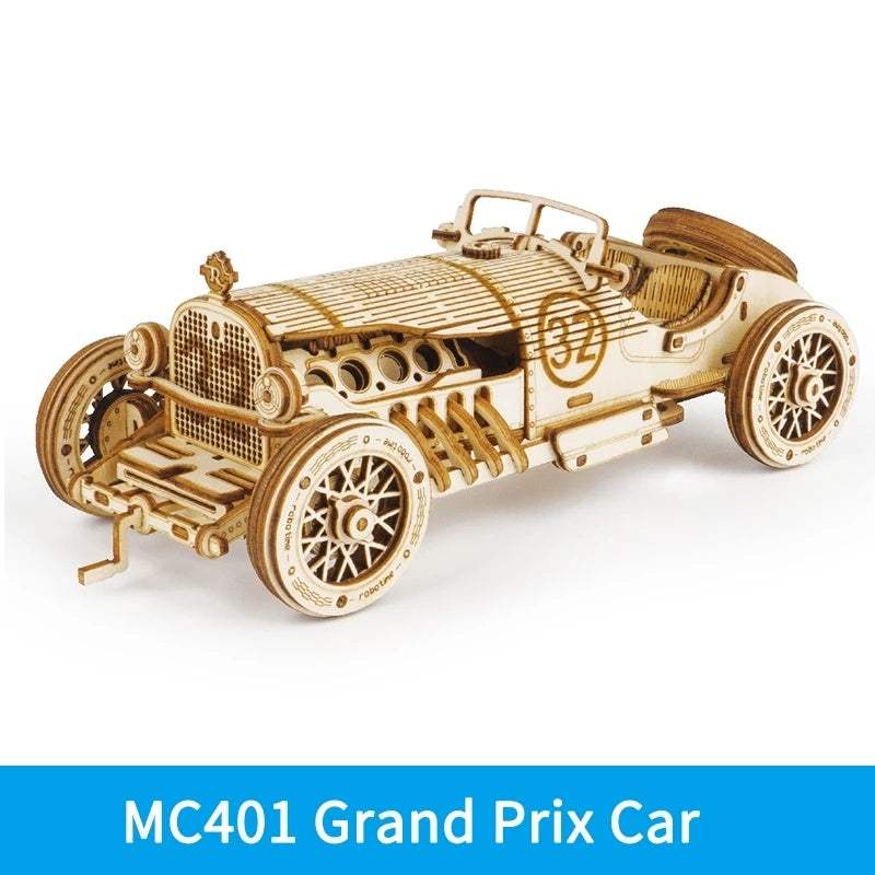 Robotime ROKR Steam Express 3D Wooden Puzzle Kit | Mechanical Puzzles