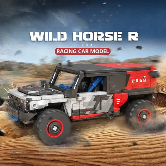 438PCS Off Road Rally Car Building Blocks City SUV Racing Vehicle Model MOC Bricks For Kids Holiday Gifts - ToylandEU